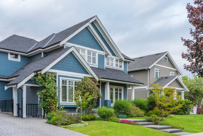 Houses in suburb